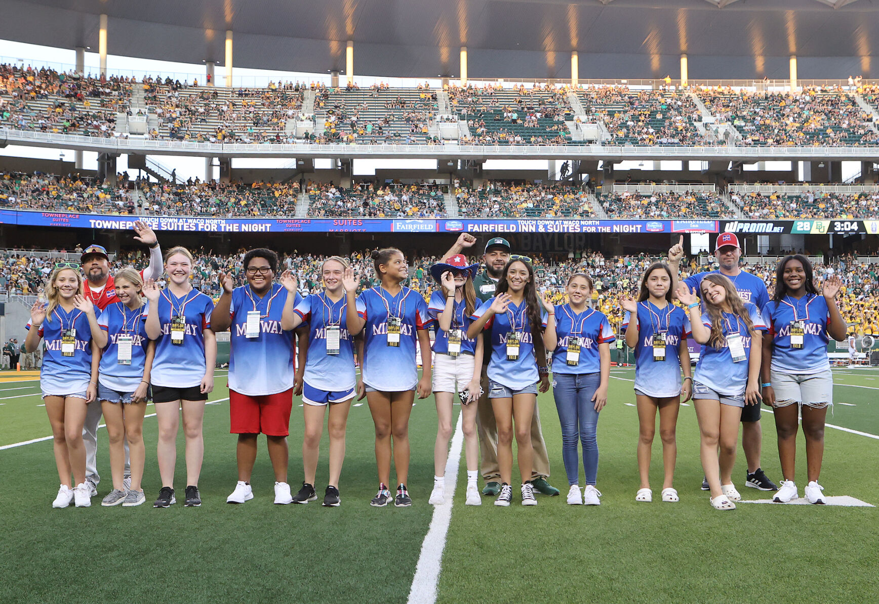 Albany Baylor Football JL Midway
